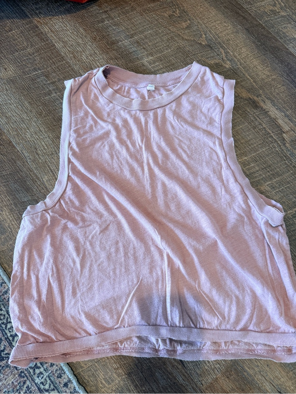 Free People Movement Light Pink Sleeveless Tank Top